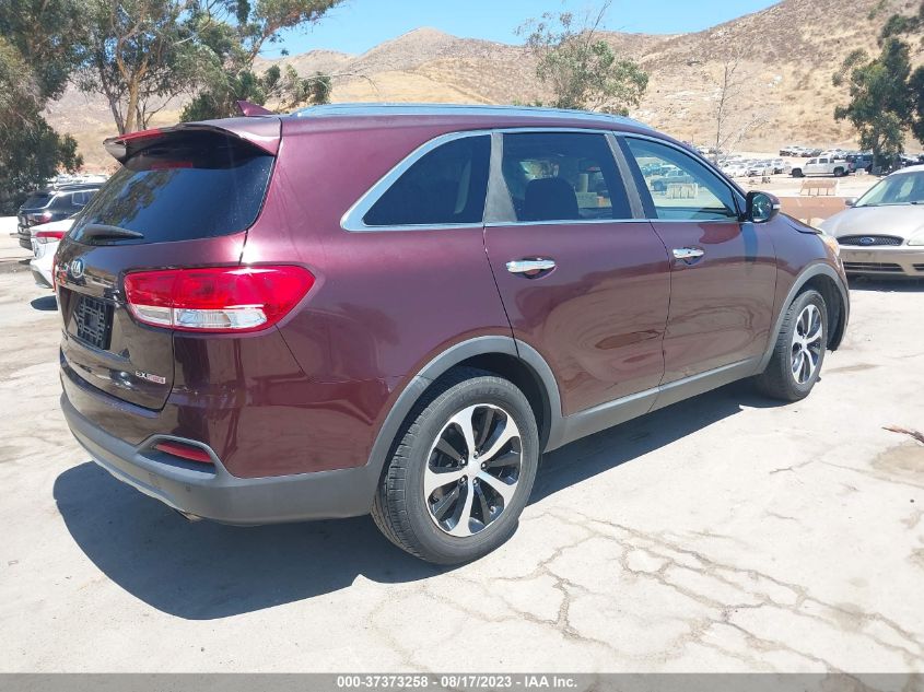 2017 KIA SORENTO EX - 5XYPH4A14HG207468