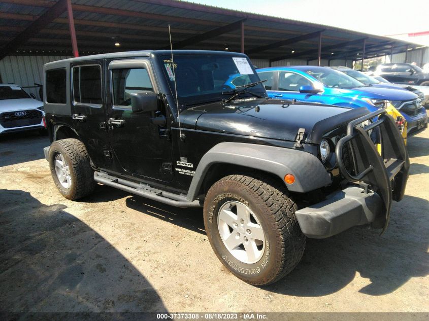 2017 JEEP WRANGLER UNLIMITED SPORT - 1C4BJWDGXHL593313