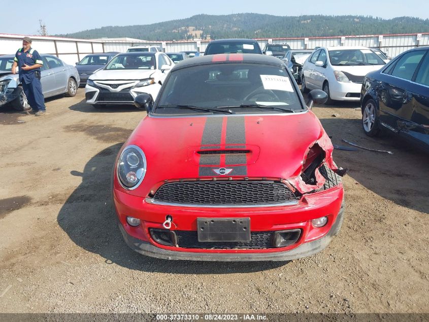 2014 MINI COUPE COOPER S - WMWSX3C53ET772900
