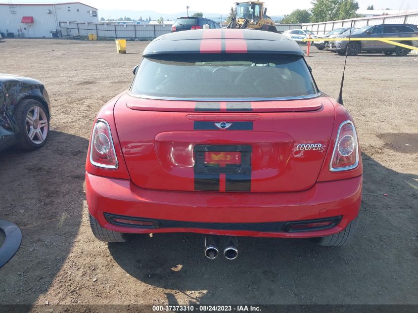2014 MINI COUPE COOPER S - WMWSX3C53ET772900