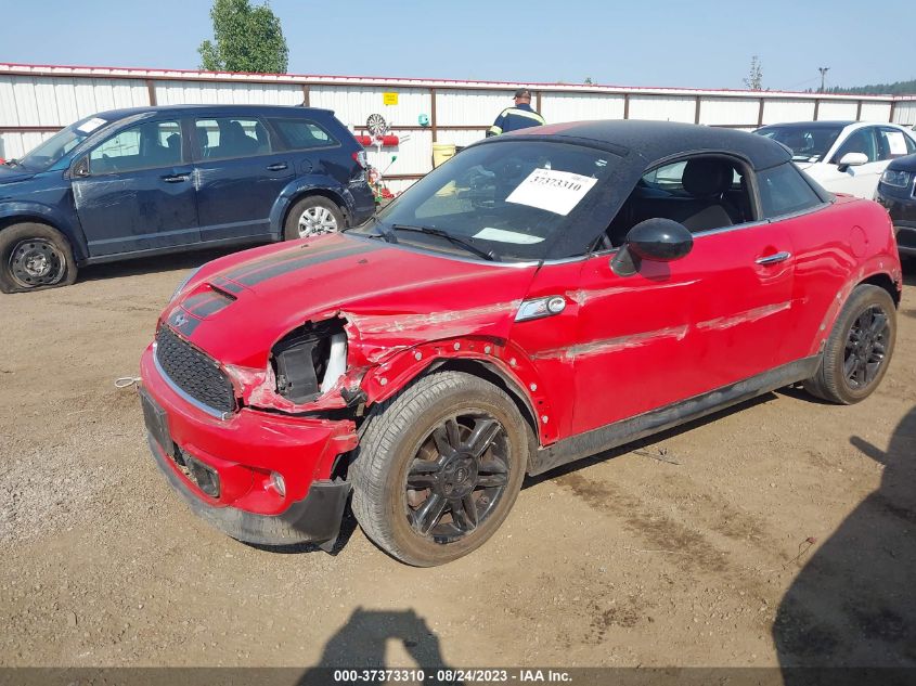 2014 MINI COUPE COOPER S - WMWSX3C53ET772900