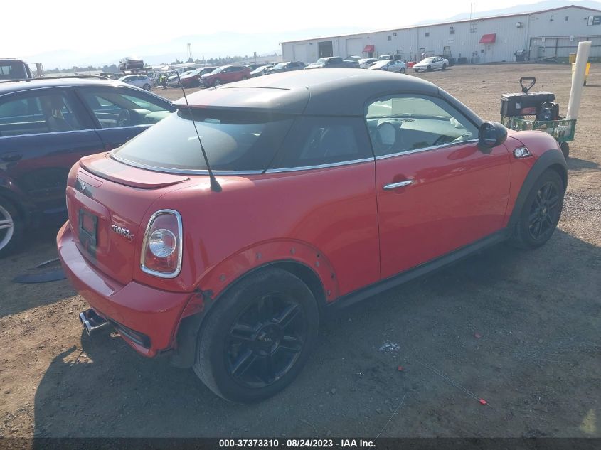 2014 MINI COUPE COOPER S - WMWSX3C53ET772900