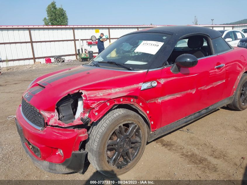 2014 MINI COUPE COOPER S - WMWSX3C53ET772900