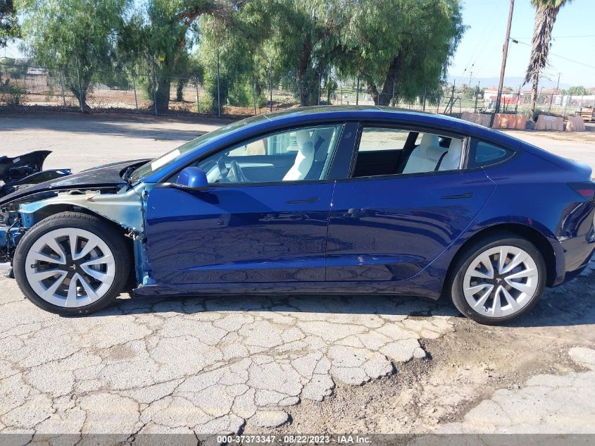 2022 TESLA MODEL 3 LONG RANGE - 5YJ3E1EB1NF338899