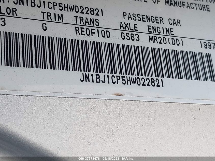 2017 NISSAN ROGUE SPORT S/SV/SL - JN1BJ1CP5HW022821
