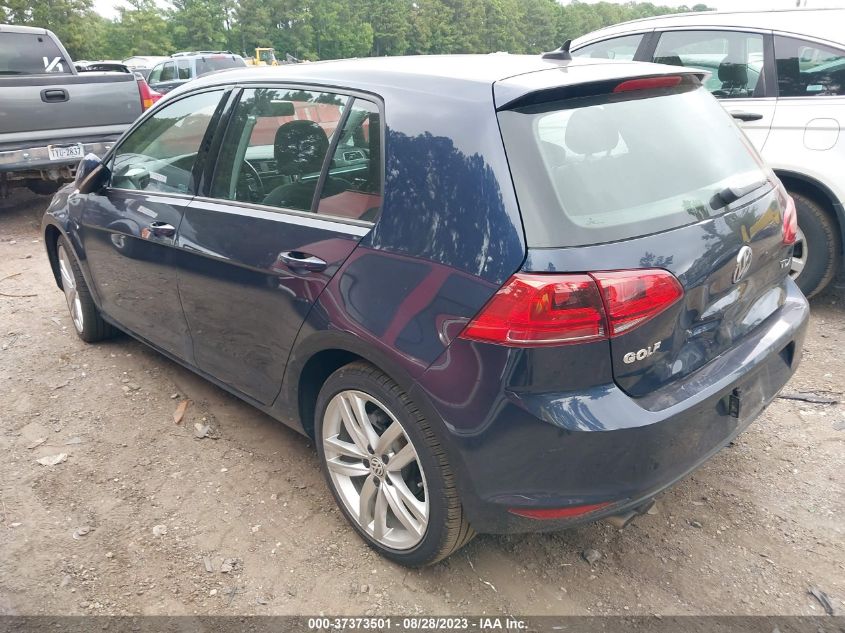 2015 VOLKSWAGEN GOLF TDI SEL - 3VW2A7AU4FM069714