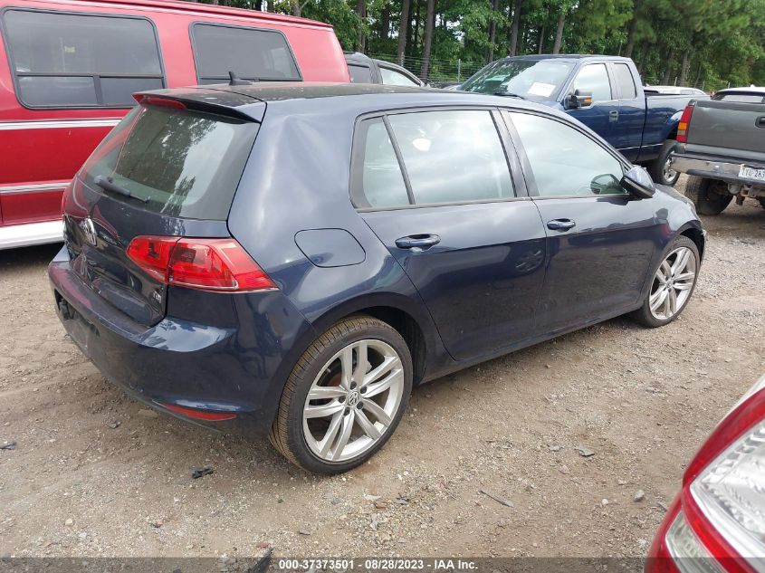 2015 VOLKSWAGEN GOLF TDI SEL - 3VW2A7AU4FM069714