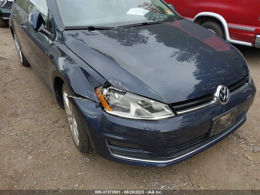 2015 VOLKSWAGEN GOLF TDI SEL - 3VW2A7AU4FM069714