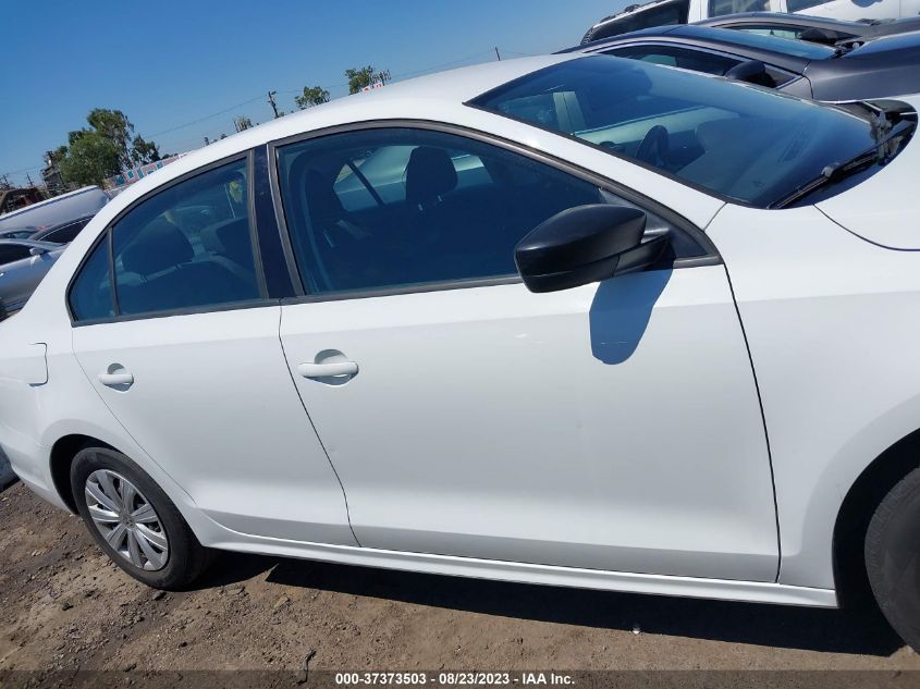 2015 VOLKSWAGEN JETTA SEDAN 2.0L S W/TECHNOLOGY - 3VW2K7AJXFM328628