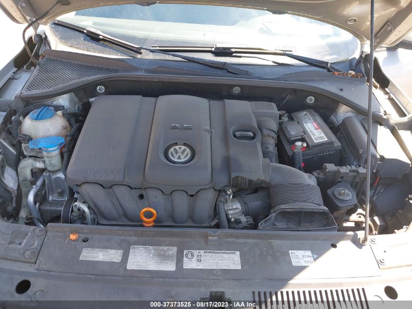 2013 VOLKSWAGEN PASSAT S - 1VWAP7A36DC042434