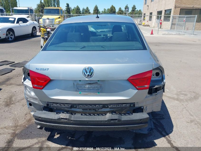 2013 VOLKSWAGEN PASSAT S - 1VWAP7A36DC042434
