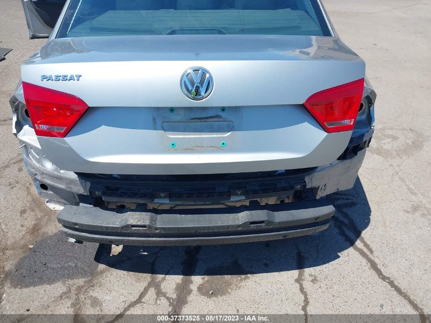 2013 VOLKSWAGEN PASSAT S - 1VWAP7A36DC042434