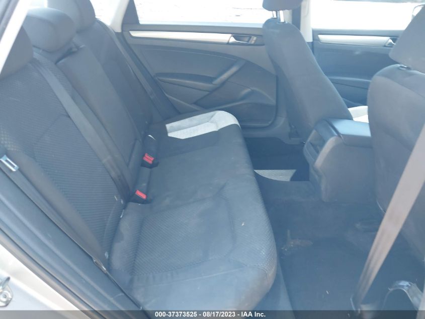 2013 VOLKSWAGEN PASSAT S - 1VWAP7A36DC042434