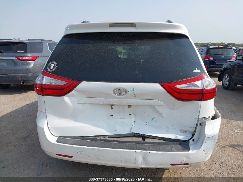 2017 TOYOTA SIENNA LE - 5TDKZ3DC1HS771418