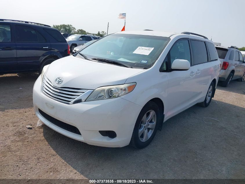 2017 TOYOTA SIENNA LE - 5TDKZ3DC1HS771418