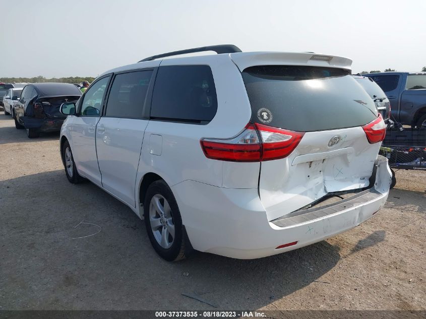 2017 TOYOTA SIENNA LE - 5TDKZ3DC1HS771418