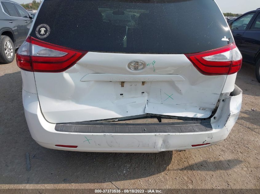 2017 TOYOTA SIENNA LE - 5TDKZ3DC1HS771418
