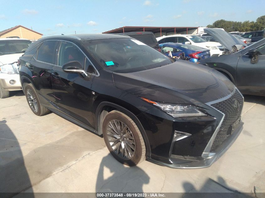 2T2BZMCA1KC208273 LEXUS RX 350 BASE/350 F-SPORT 2019