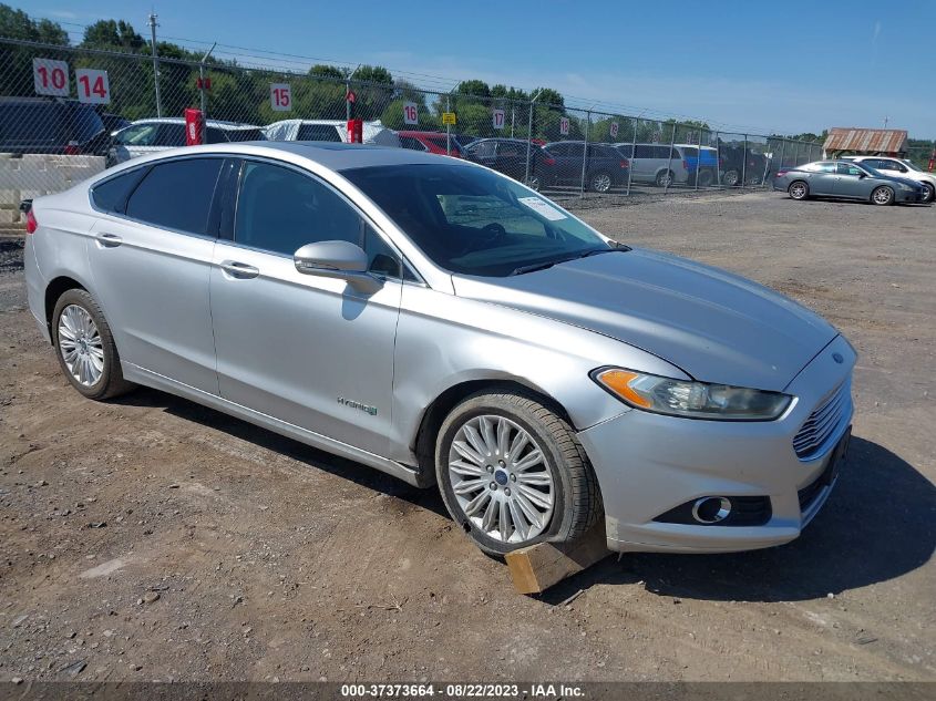 2013 FORD FUSION SE HYBRID - 3FA6P0LU8DR239795