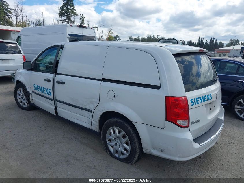 2014 RAM CARGO VAN TRADESMAN 2C4JRGAG5ER221718