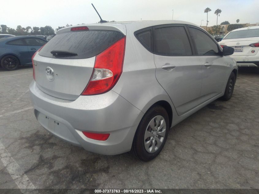 2017 HYUNDAI ACCENT SE - KMHCT5AE7HU348549