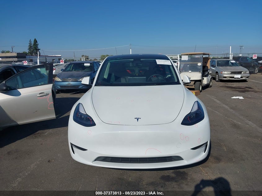 VIN 7SAYGDEF8NF490573 2022 TESLA MODEL Y PERFORMANCE