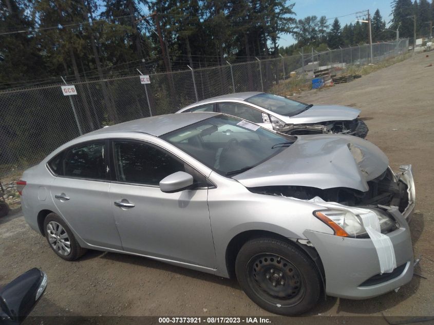 2015 NISSAN SENTRA SR/SL/S/SV/FE+ S - 3N1AB7AP7FL655211