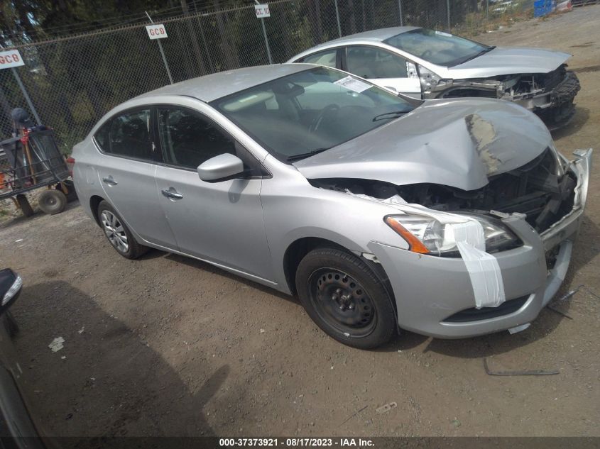 2015 NISSAN SENTRA SR/SL/S/SV/FE+ S - 3N1AB7AP7FL655211