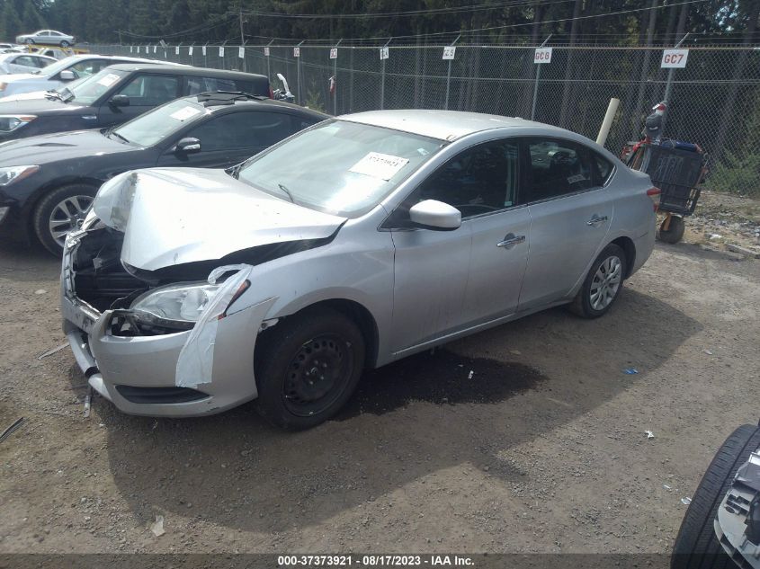 2015 NISSAN SENTRA SR/SL/S/SV/FE+ S - 3N1AB7AP7FL655211