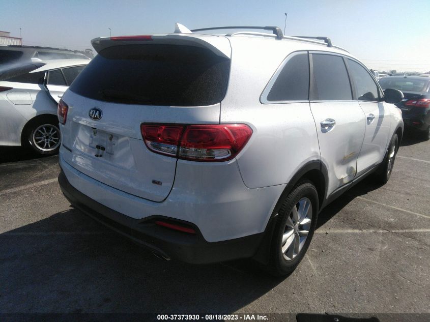 2016 KIA SORENTO LX - 5XYPG4A3XGG136392