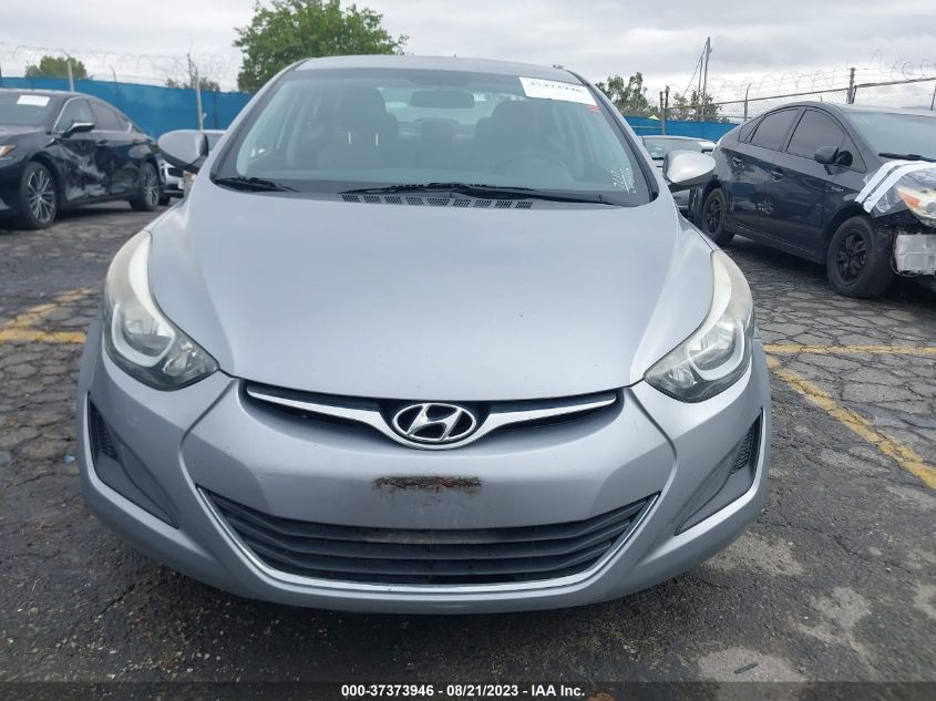 2016 HYUNDAI ELANTRA SE - 5NPDH4AE9GH685575