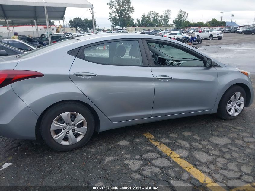 2016 HYUNDAI ELANTRA SE - 5NPDH4AE9GH685575