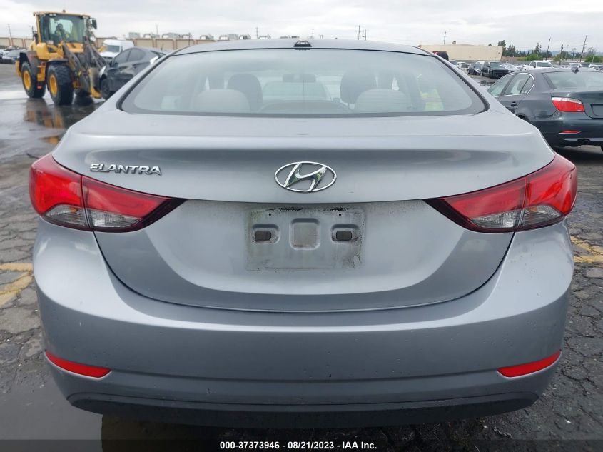 2016 HYUNDAI ELANTRA SE - 5NPDH4AE9GH685575