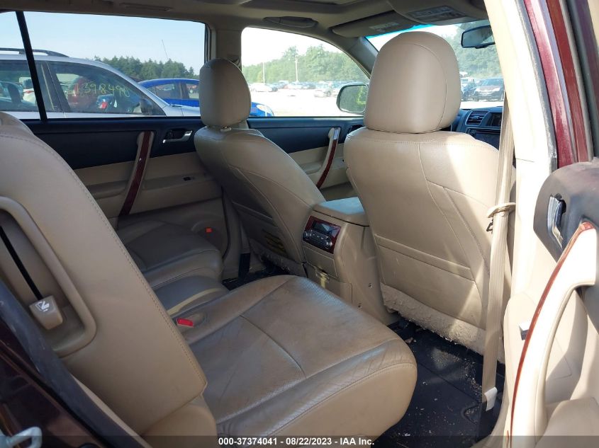 2013 TOYOTA HIGHLANDER HYBRID LIMITED JTEDC3EH7D2013360