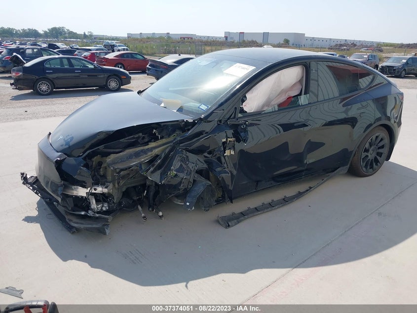 VIN 7SAYGDEE9PA062101 2023 TESLA MODEL Y