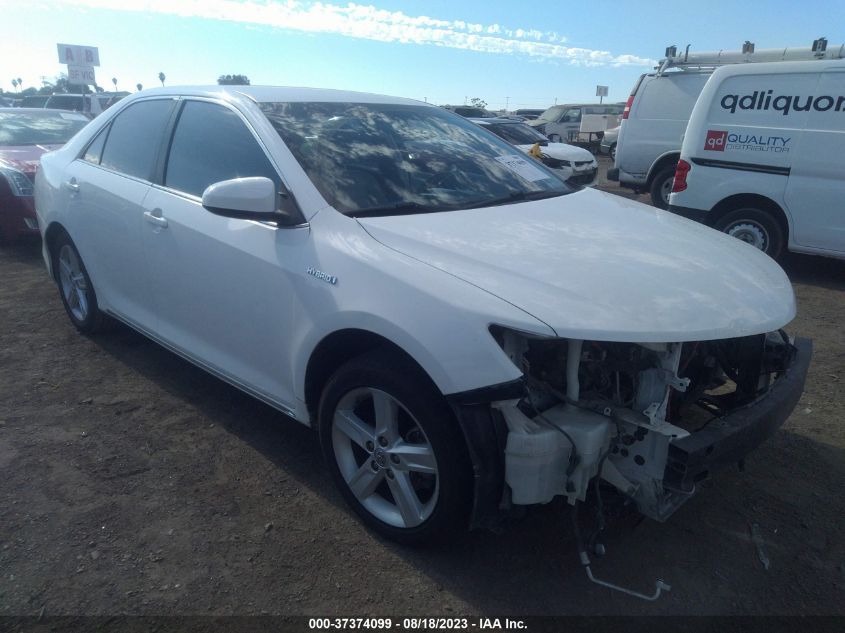 2013 TOYOTA CAMRY HYBRID LE/XLE - 4T1BD1FK8DU066480