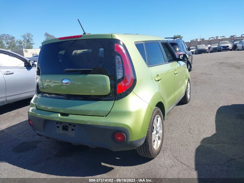 2019 KIA SOUL BASE - KNDJN2A22K7916707