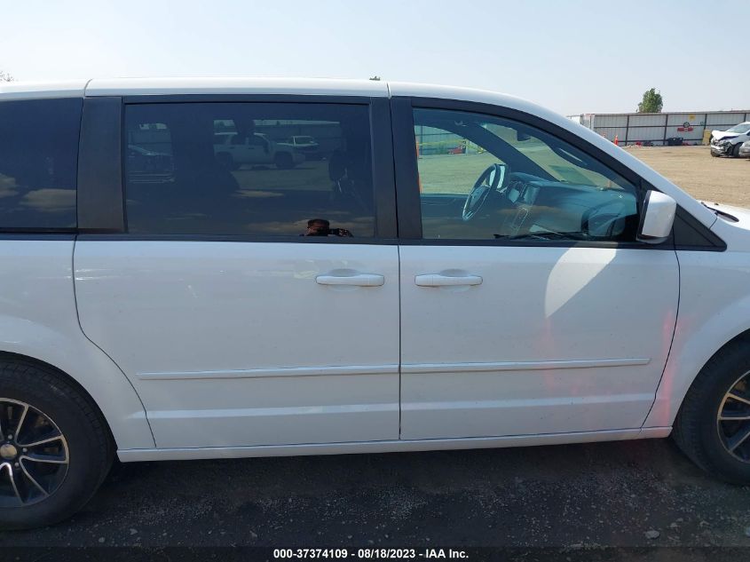 2017 DODGE GRAND CARAVAN SXT - 2C4RDGCG9HR662528