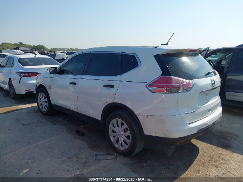 2016 NISSAN ROGUE S/SL/SV - 5N1AT2MT3GC801263
