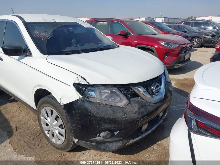 2016 NISSAN ROGUE S/SL/SV - 5N1AT2MT3GC801263
