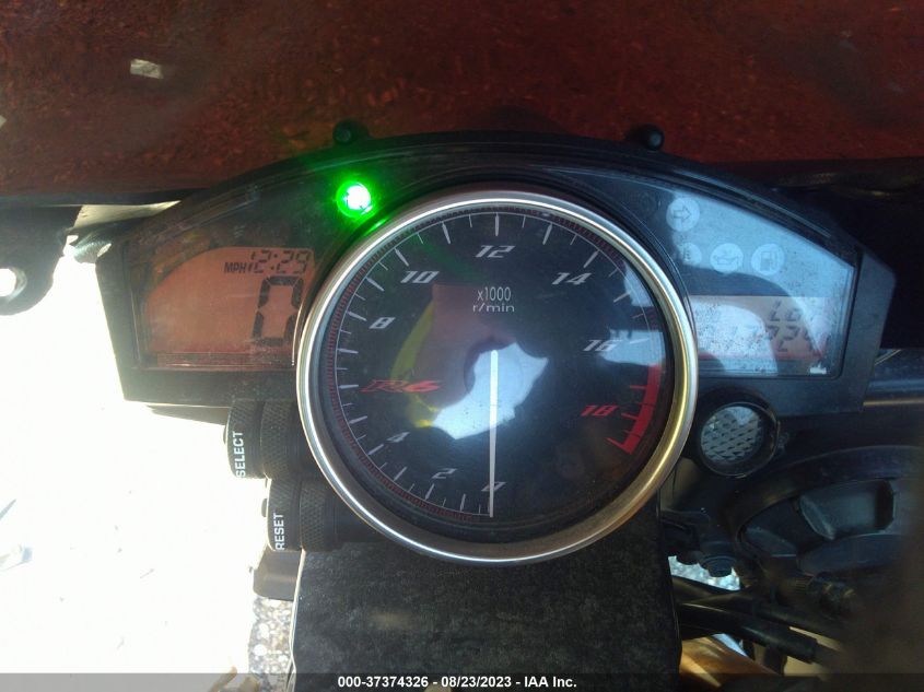 2008 YAMAHA YZFR6 JYARJ16E88A002285