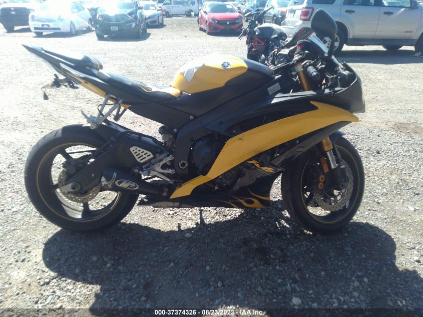 2008 YAMAHA YZFR6 JYARJ16E88A002285