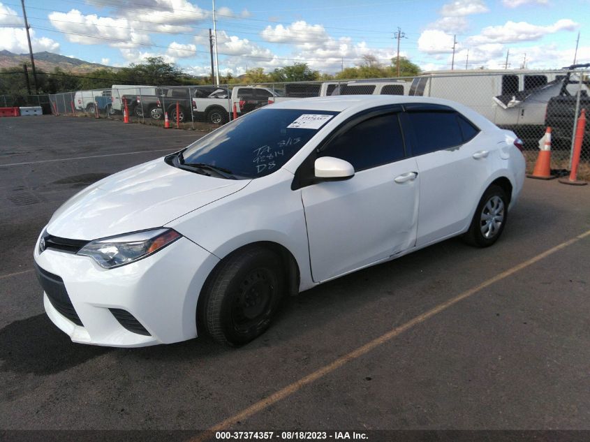 2015 TOYOTA COROLLA L/LE/S/S PLUS/LE PLUS - 5YFBURHE5FP288016