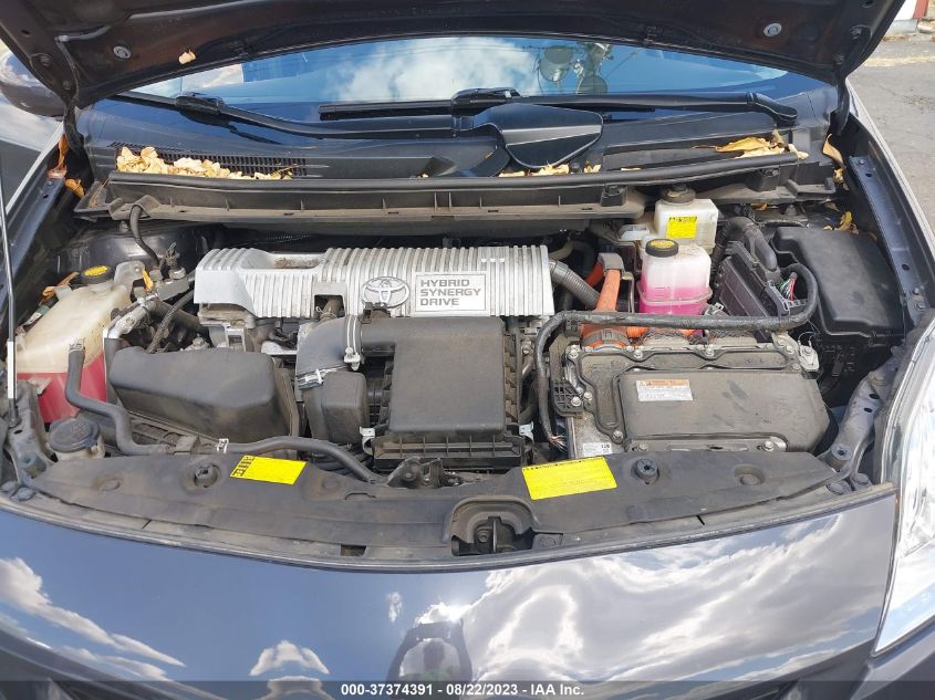 2013 TOYOTA PRIUS ONE/TWO/THREE/FOUR/FIVE - JTDKN3DU6D5617212