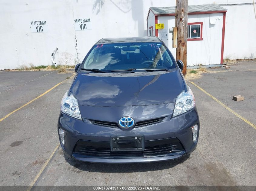 2013 TOYOTA PRIUS ONE/TWO/THREE/FOUR/FIVE - JTDKN3DU6D5617212