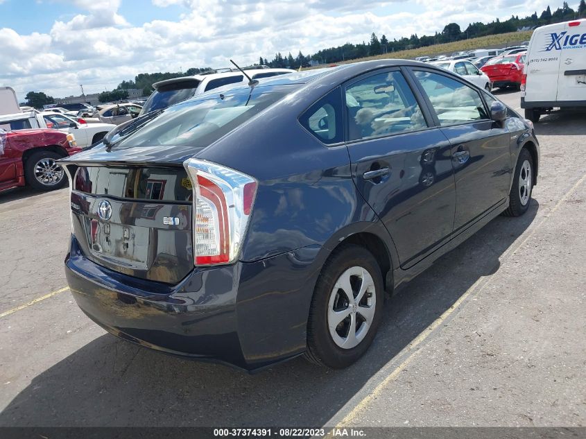 2013 TOYOTA PRIUS ONE/TWO/THREE/FOUR/FIVE - JTDKN3DU6D5617212