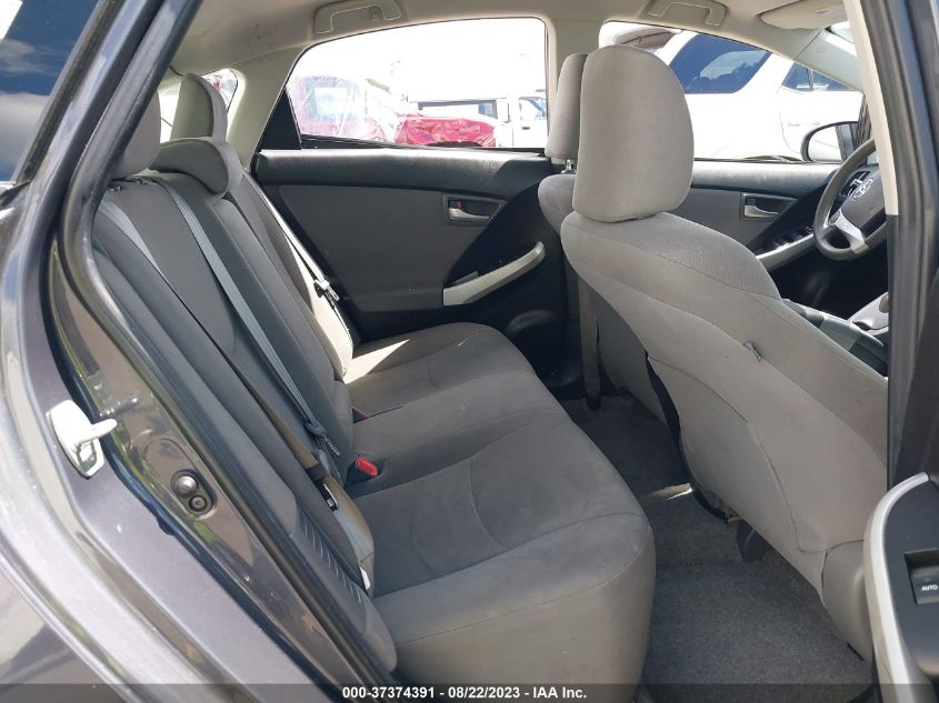 2013 TOYOTA PRIUS ONE/TWO/THREE/FOUR/FIVE - JTDKN3DU6D5617212