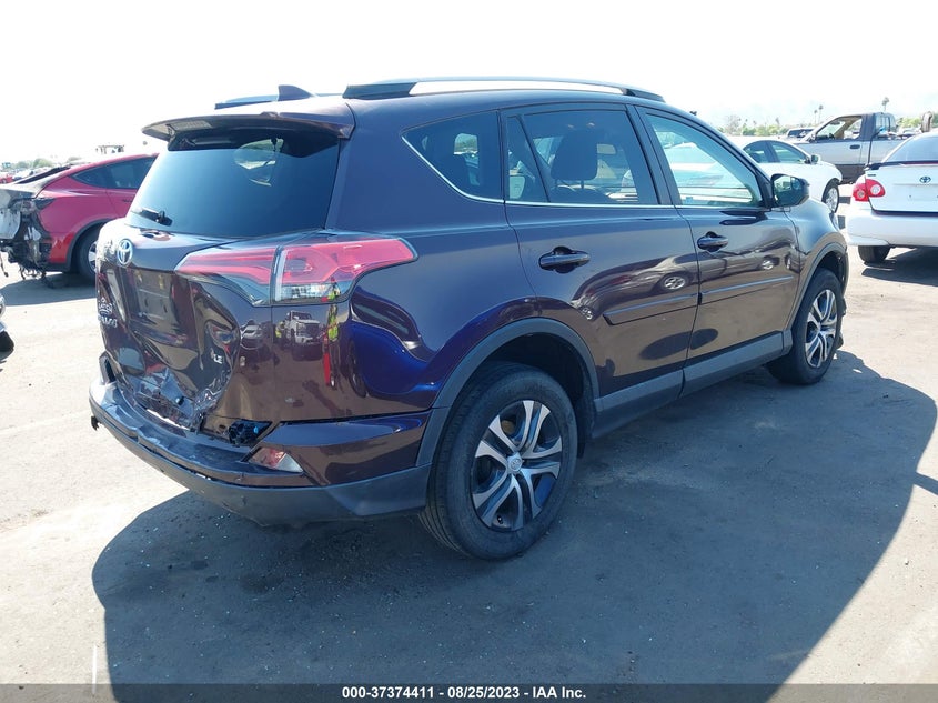 VIN 2T3ZFREV2JW518784 2018 TOYOTA RAV4 LE