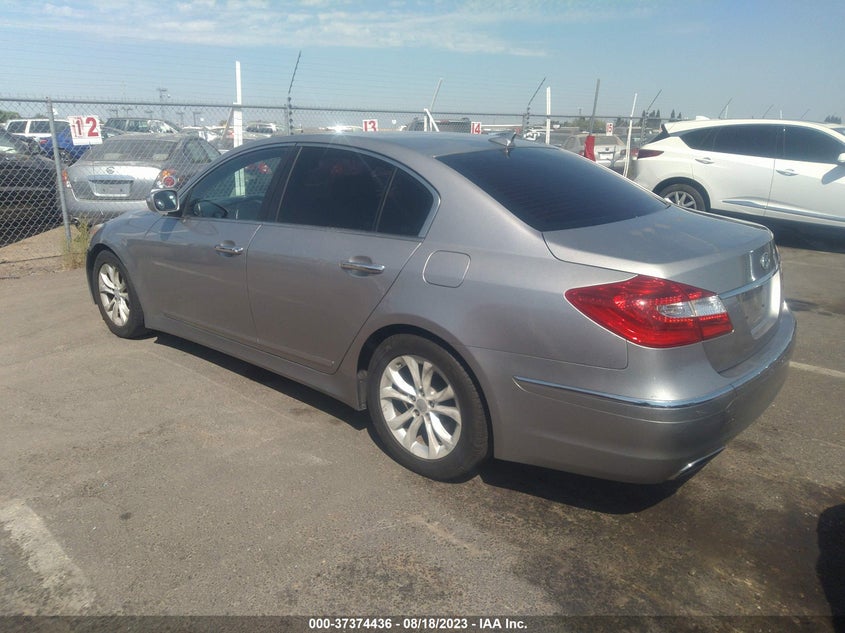 2012 HYUNDAI GENESIS VIN: KMHGC4DD0CU163346