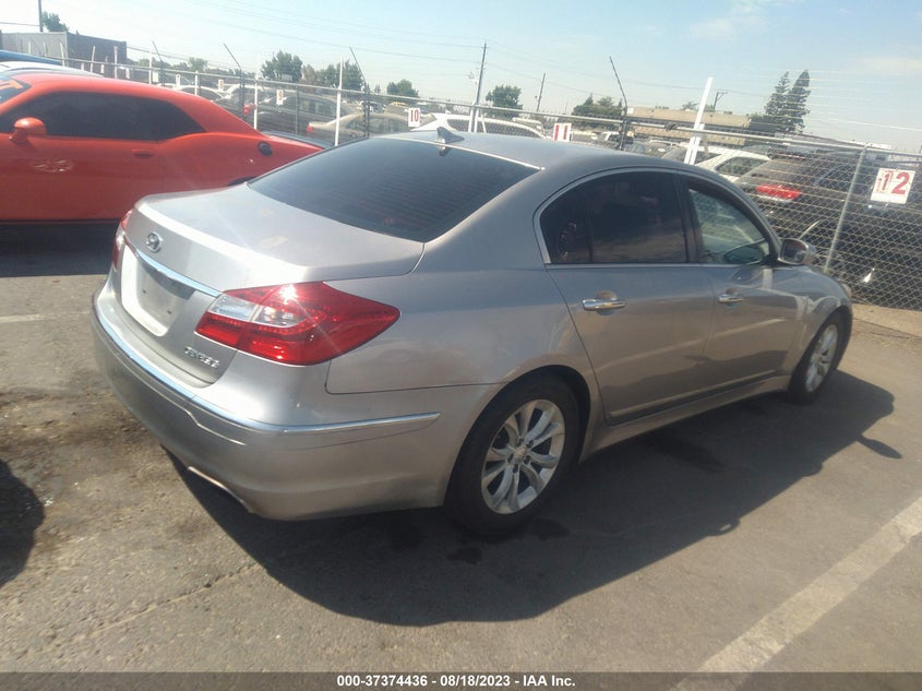 2012 HYUNDAI GENESIS VIN: KMHGC4DD0CU163346